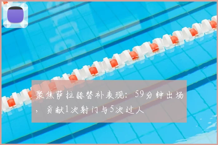 聚焦萨拉赫替补表现：59分钟出场，贡献1次射门与5次过人