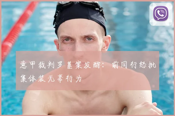 意甲裁判罗基案发酵：前同行怒批集体装无辜行为